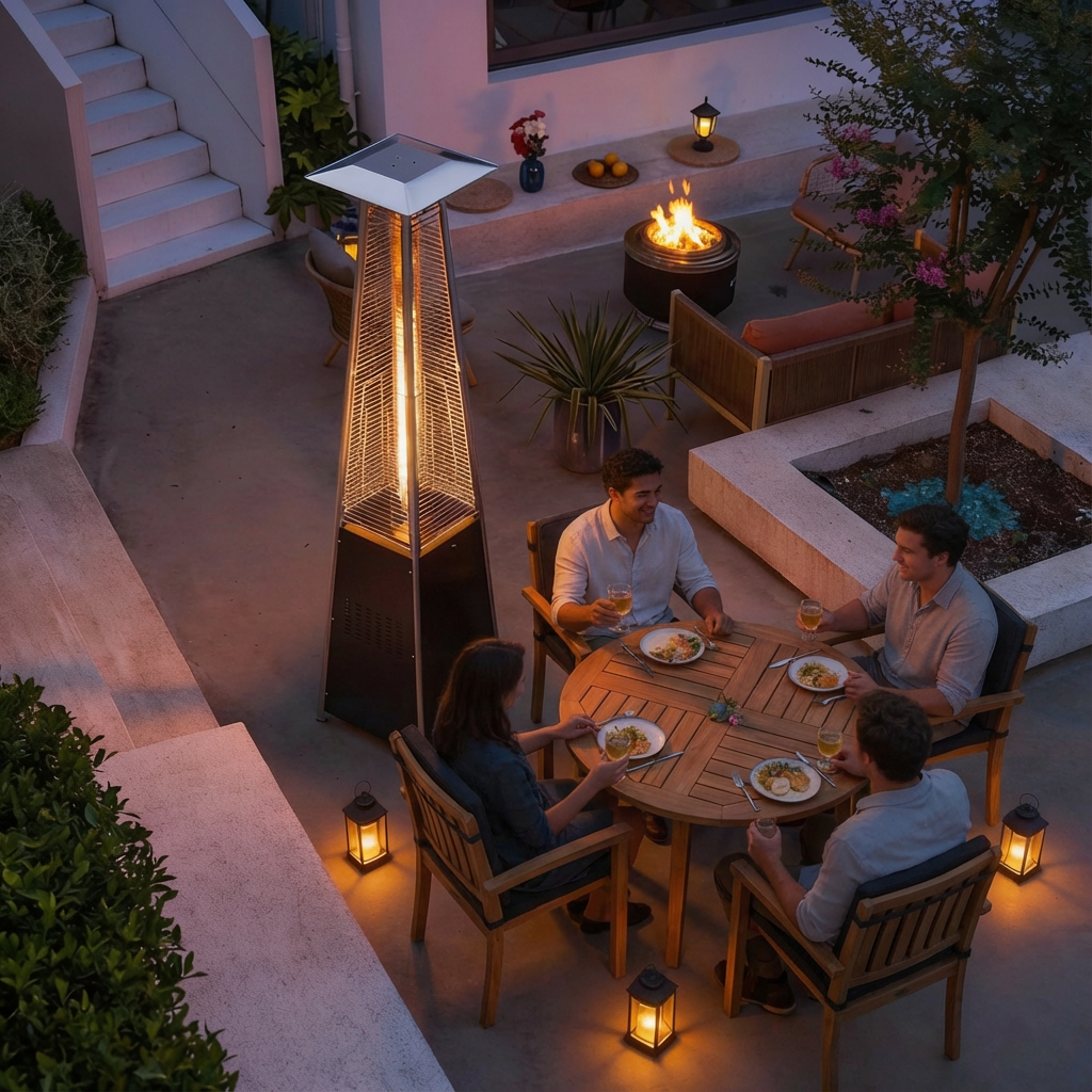Patio Heaters 101: How to Choose the Right Patio Heater for Your Space