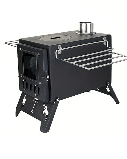 NNETM Outdoor Camping Wood Stove Tabletop Heater
