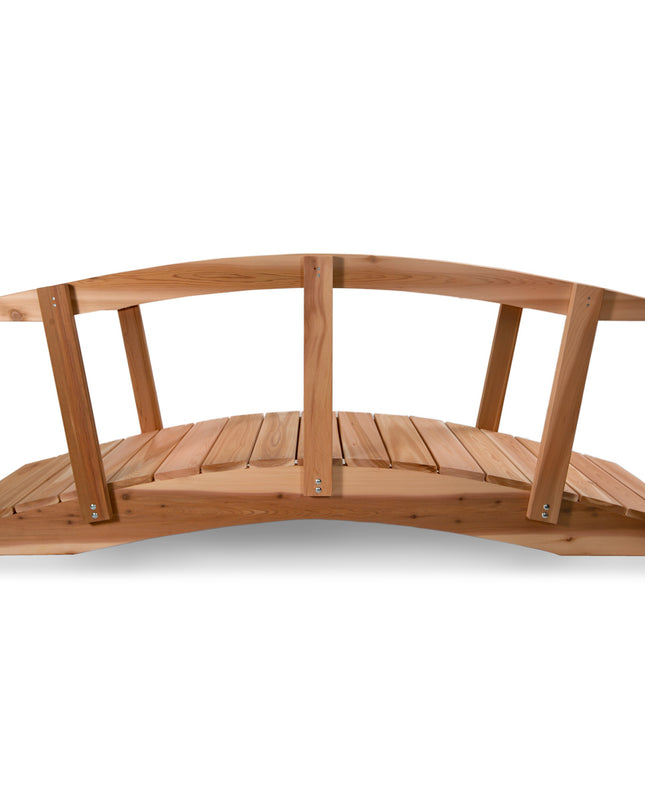 8-ft Garden Bridge with Side Rails