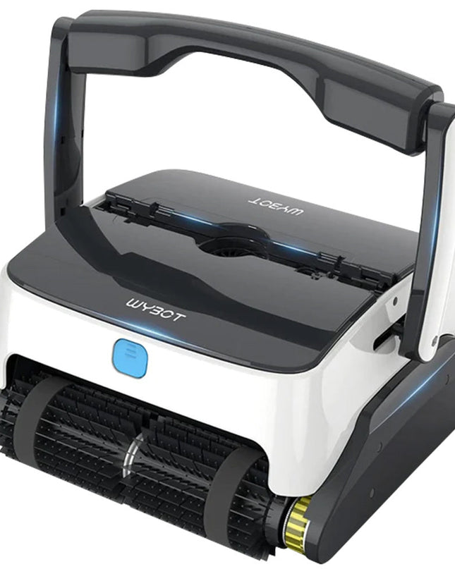 NNEMB Grampus 800 Robotic Pool Cleaner, Automatic Vacuum with Quick Clean, Wall Climbing Capability, Powerful Triple Motors, Large Filter Baskets, Ideal for Large In-Ground Pools