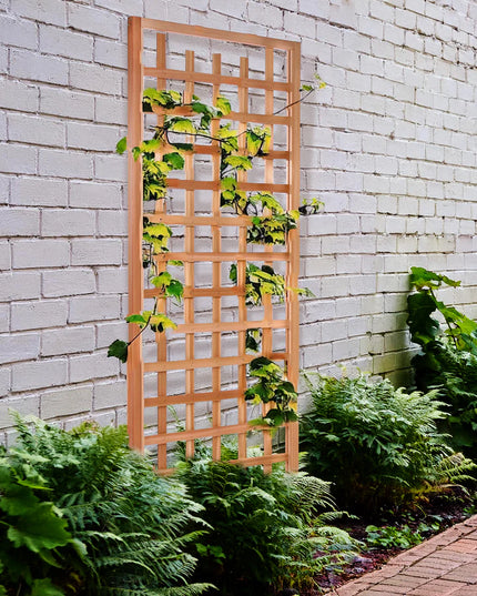 1-Piece Cedar Trellis Panel