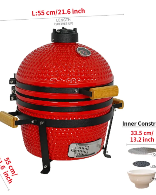 Kamado Ceramic BBQ Grill