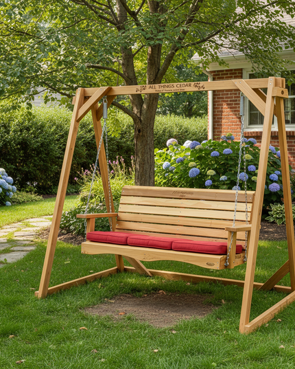 8-ft A-Frame Swing Set
