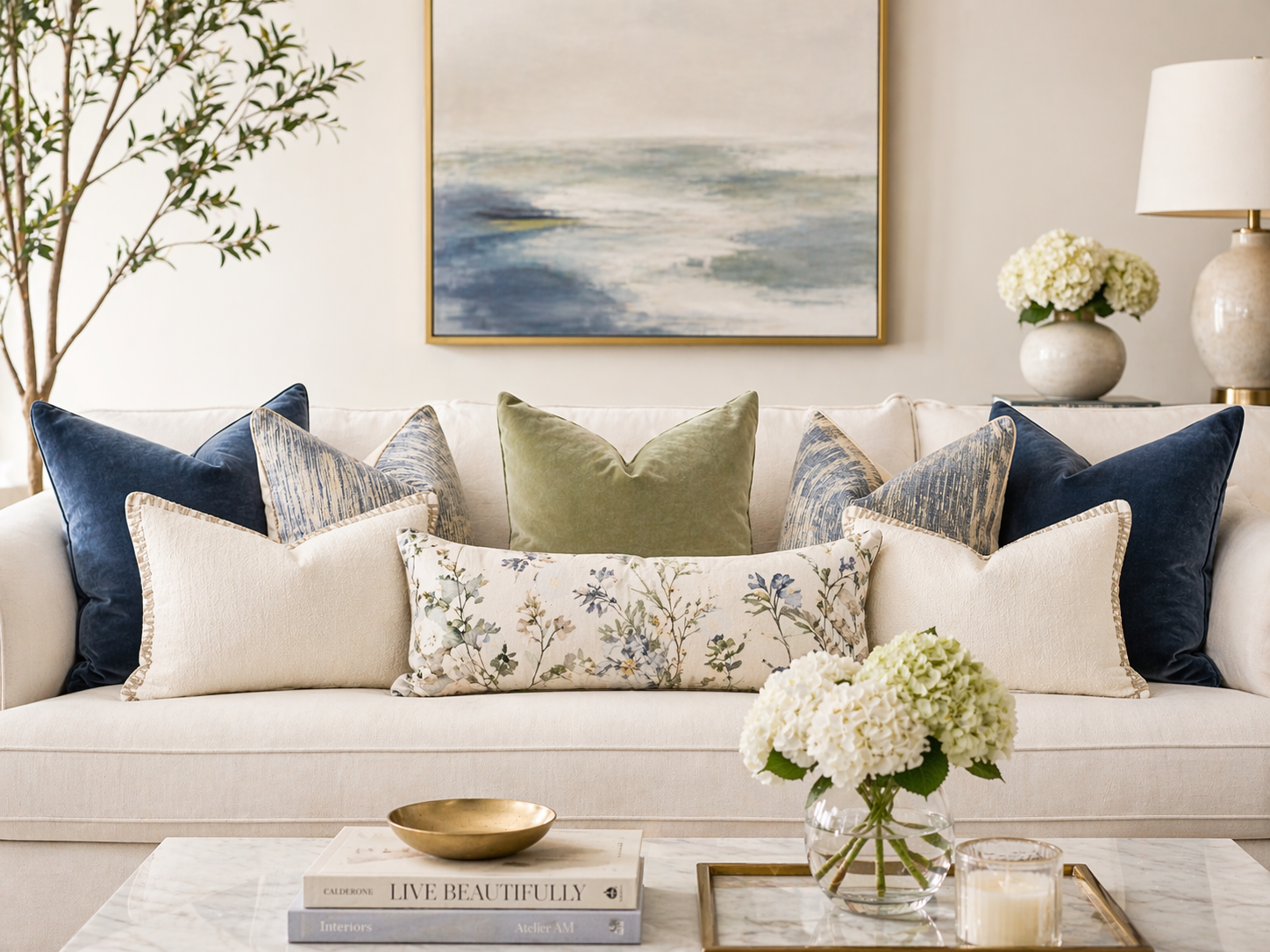 Pillow Combinations: 25 Cute, Fun & Funky Ideas for Couches + Beds