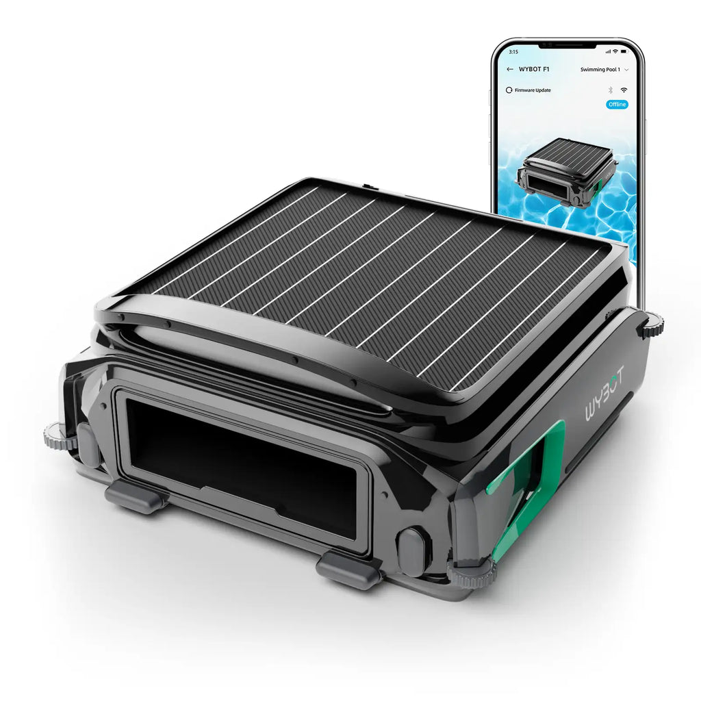 WYBOT F1 Pool Skimmer Solar Powered Robotic Cleaner-0
