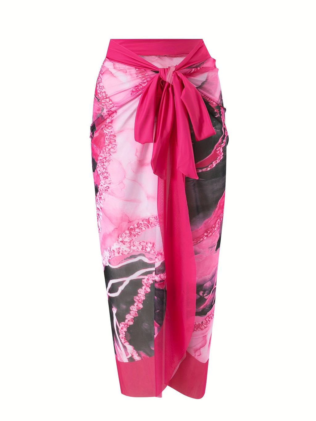 Women'S Off-Shoulder Marble Swimsuit with Sheer Strapless Swimwear - Brown and Golden Accents, High-Stretch Fabric, Perfect for Beach and Pool, Pool Swimsuit|Sleek Two-Piece Set|Subtle Embellishment