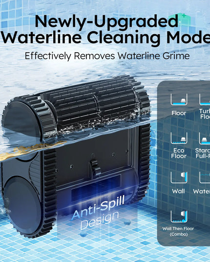 WYBOT C2 Cordless Robotic Pool Cleaner With App Control