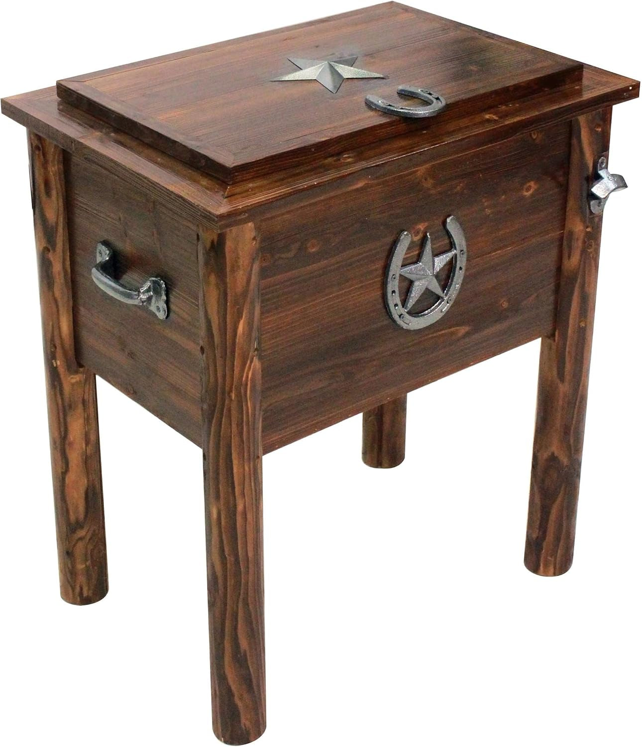 Stay chill this summer with our 54Qt Char-Log Cooler! Perfect for all your outdoor adventures! 🧊🌞 #Cooler #SummerVibes