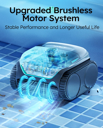 WYBOT C2 Cordless Robotic Pool Cleaner With App Control