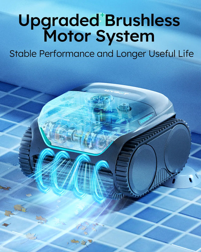 WYBOT C2 Cordless Robotic Pool Cleaner With App Control
