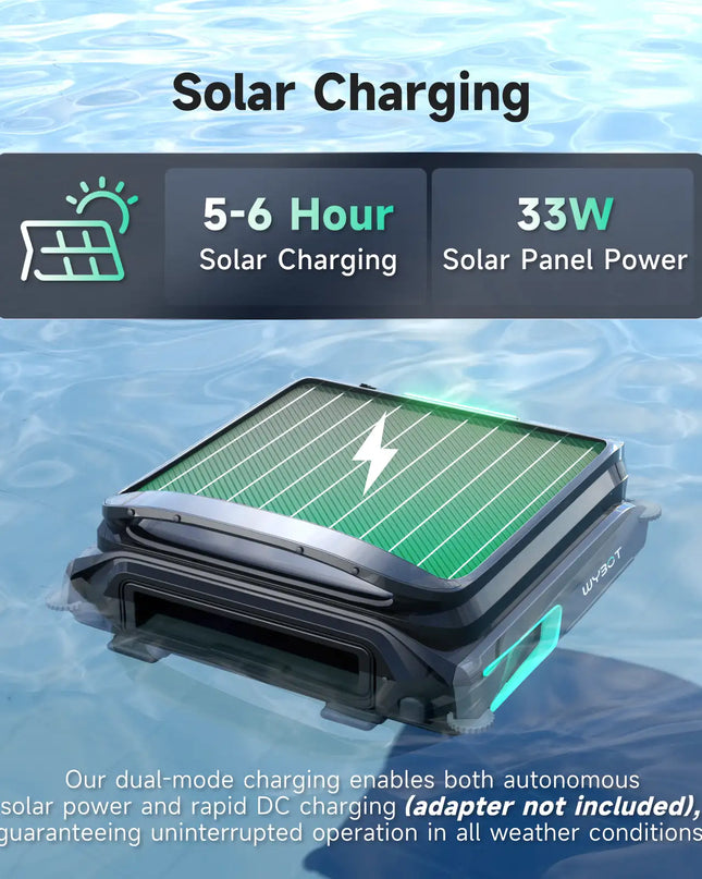 WYBOT F1 Pool Skimmer Solar Powered Robotic Cleaner