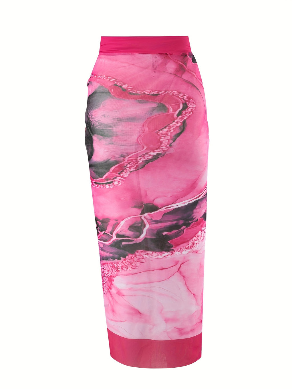 Women'S Off-Shoulder Marble Swimsuit with Sheer Strapless Swimwear - Brown and Golden Accents, High-Stretch Fabric, Perfect for Beach and Pool, Pool Swimsuit|Sleek Two-Piece Set|Subtle Embellishment