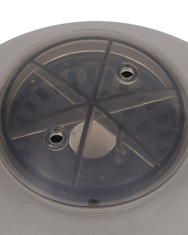 vidaXL Pool Sand Filter with Side Mount 6-Way Valve Gray