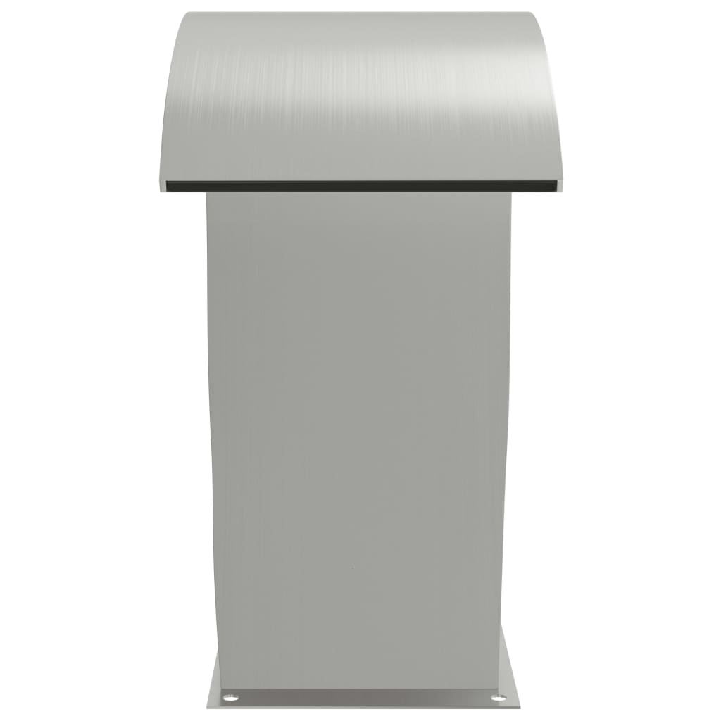 vidaXL Pool Fountain 8.7"x23.6"x27.6" Stainless Steel 304-3