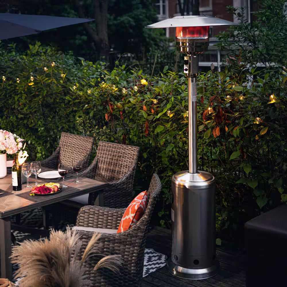 46000-BTU Stainless Steel Outdoor Heater