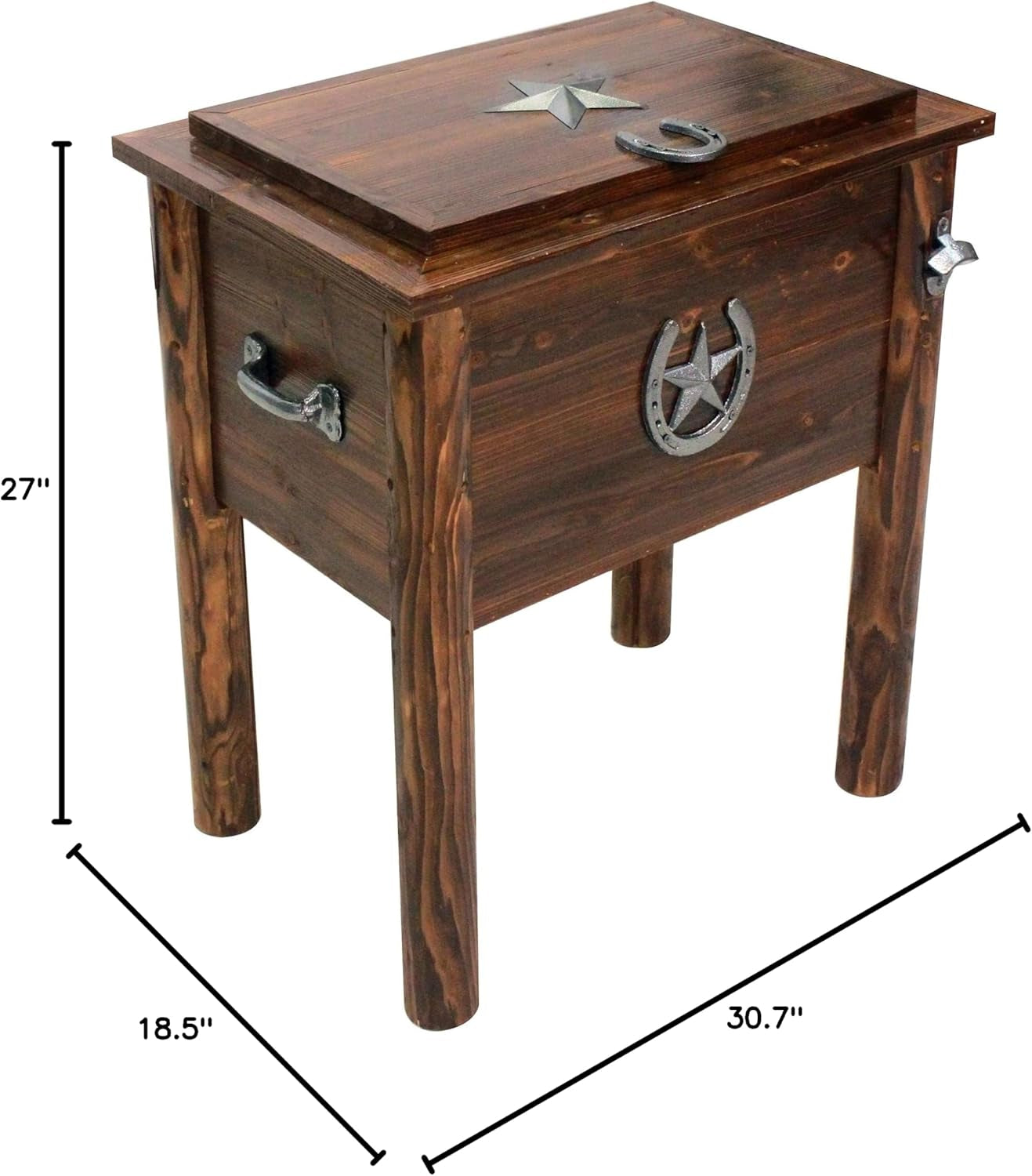 Stay chill this summer with our 54Qt Char-Log Cooler! Perfect for all your outdoor adventures! 🧊🌞 #Cooler #SummerVibes