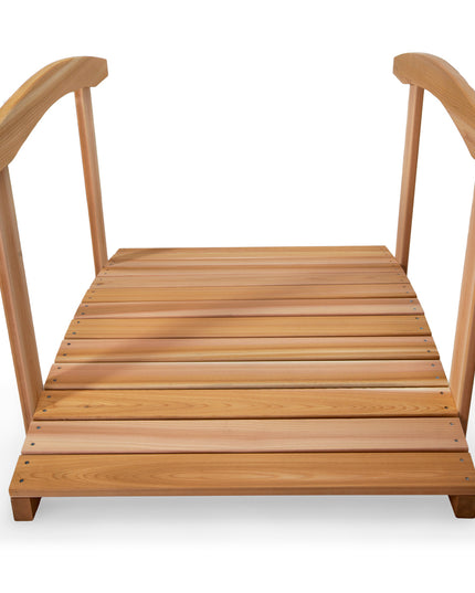4-ft Garden Bridge with Side Rails
