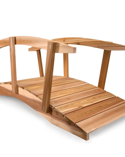 8-ft Garden Bridge with Side Rails