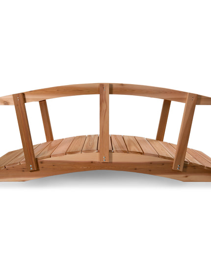 8-ft Garden Bridge with Side Rails