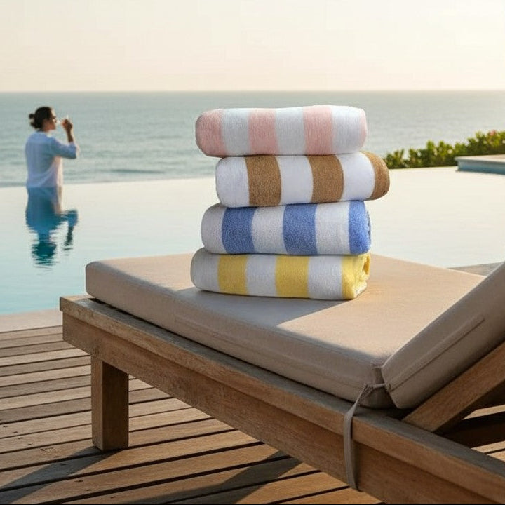 GOR Collection Cotton Blend Pool Towels-5