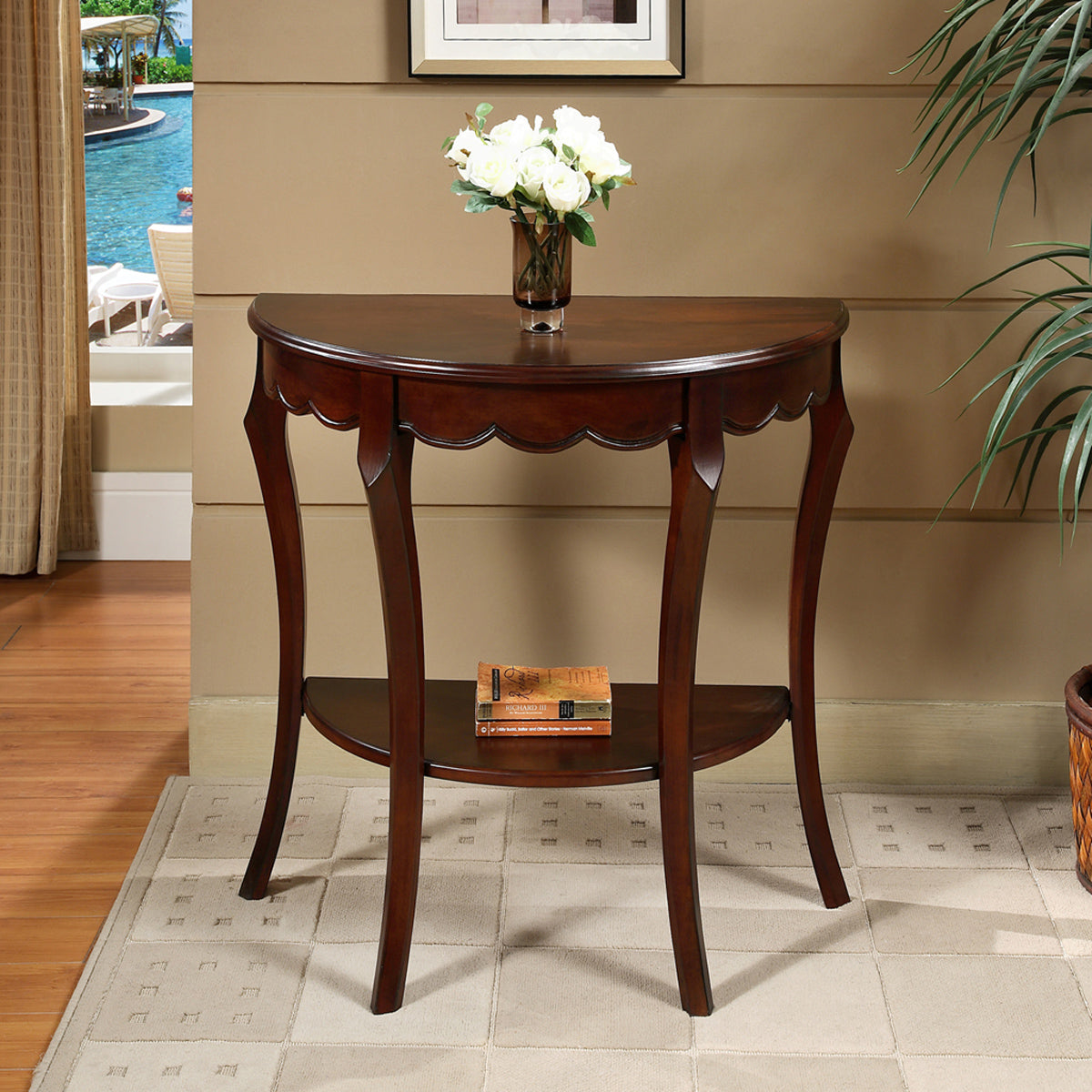 Half Moon Console Table