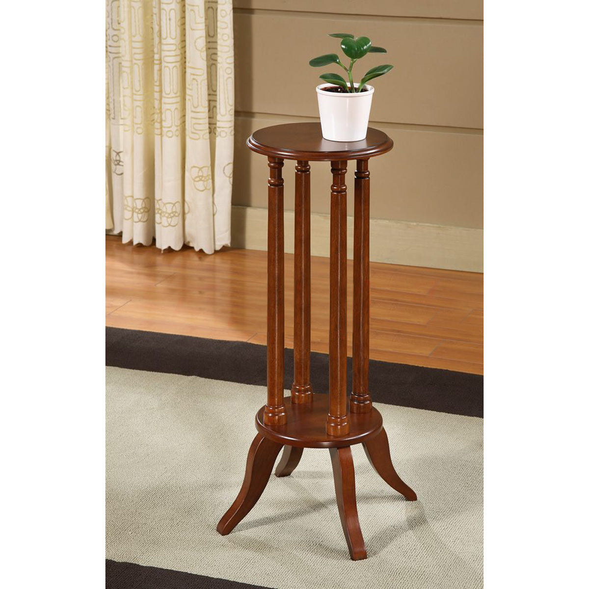 Flower Plant Pedestal Stand