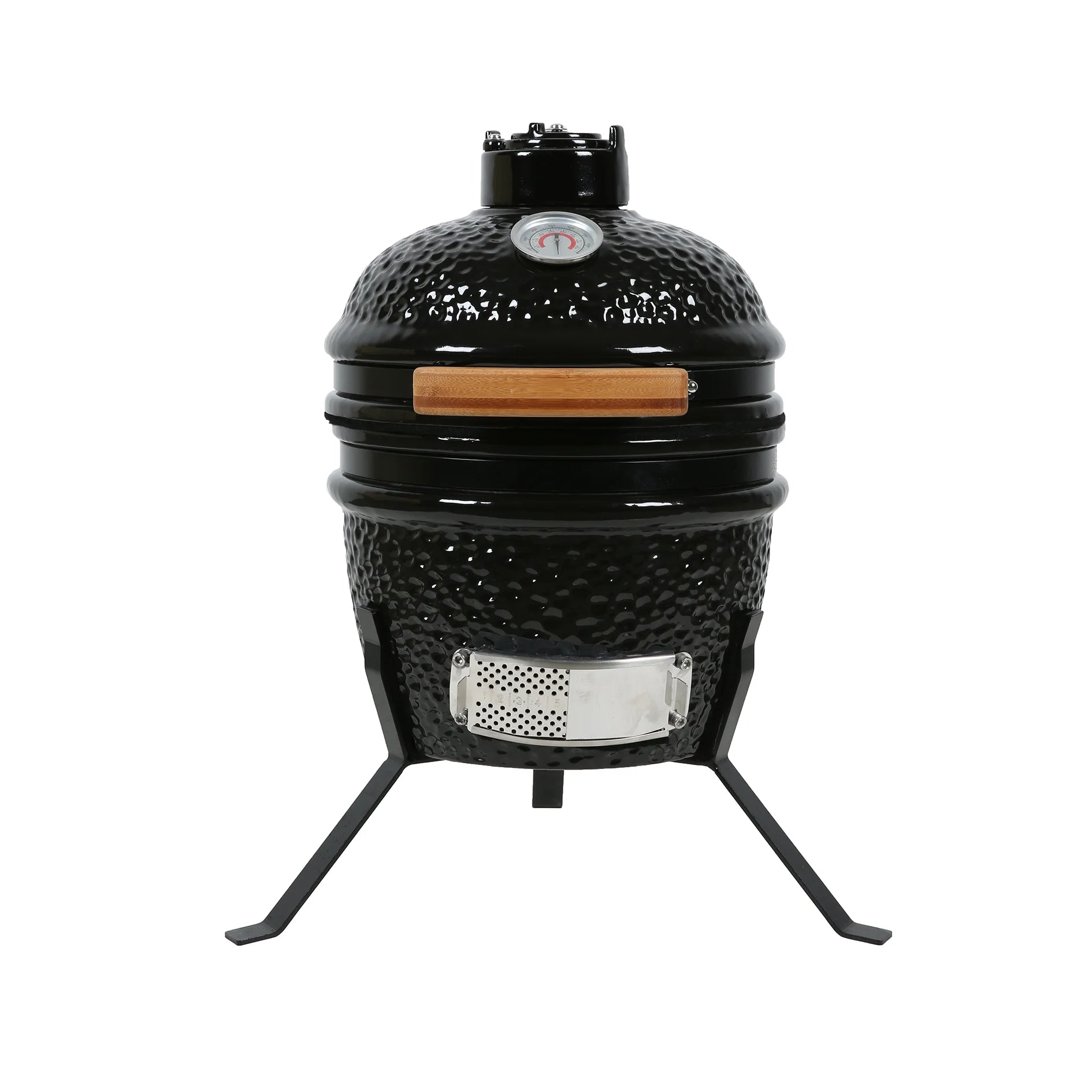 13Inch Ceramic Kamado Grills Outdoor and Indoor Kitchen Camping BBQ Grill