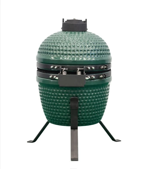 13Inch Ceramic Kamado Grills Outdoor and Indoor Kitchen Camping BBQ Grill