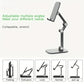 Adjustable Foldable Desktop Phone & Tablet Stand with a Universal Multi-Angle Cradle for iPhone, iPad, & Samsung