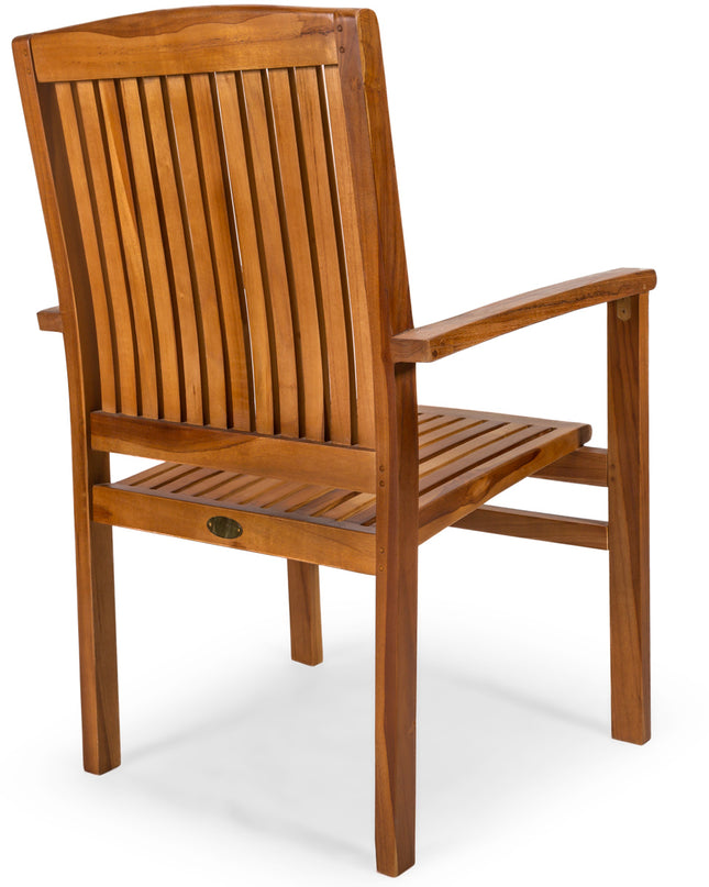 Teak Stacking Chair