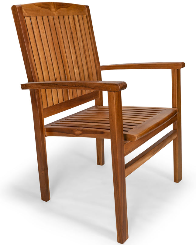 Teak Stacking Chair