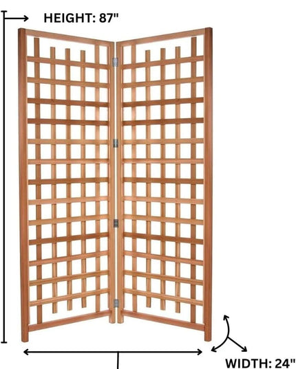 1-Piece Cedar Trellis Panel