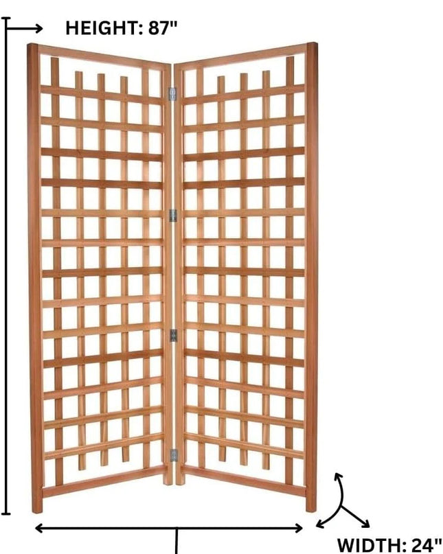 1-Piece Cedar Trellis Panel