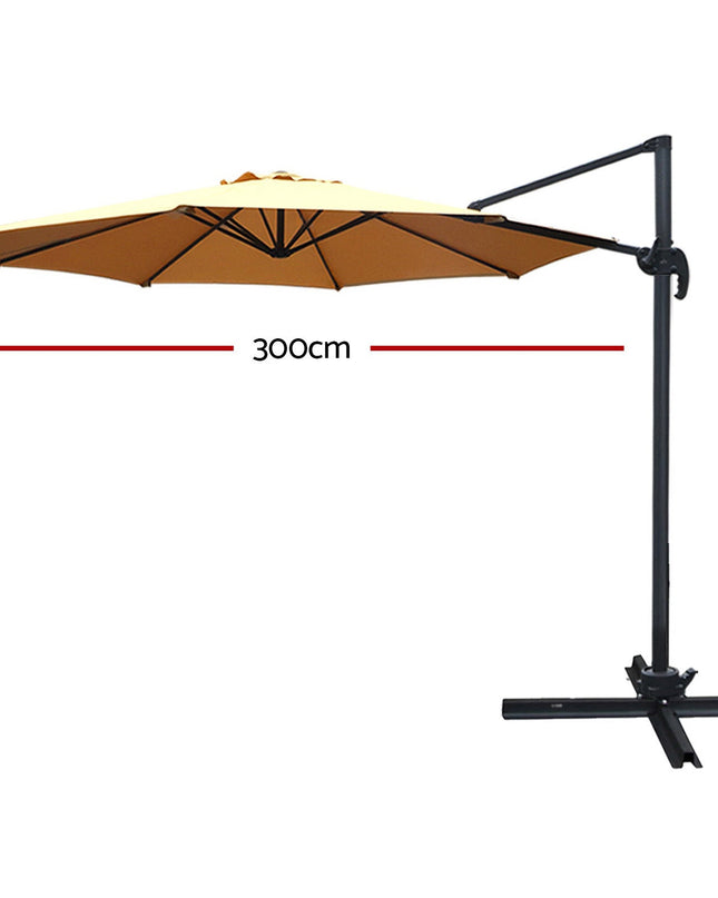 NNEDSZ Outdoor Umbrella - Beige