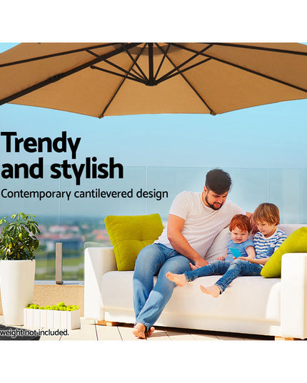 NNEDSZ Outdoor Umbrella - Beige