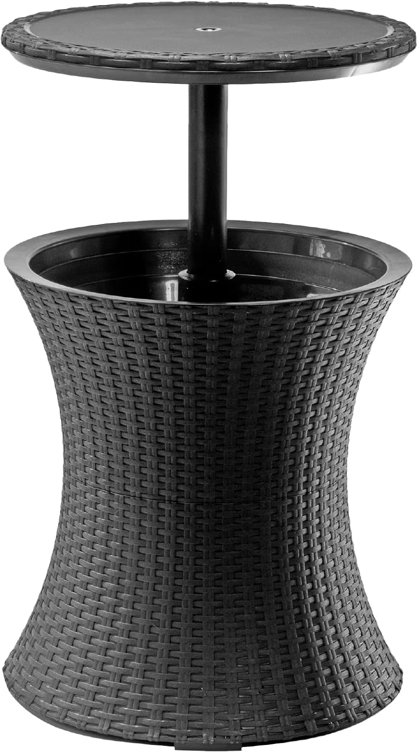Elevate Your Outdoor Experience with the Pacific Cool Bar: The Ultimate Beverage Cooler and Stylish Patio Table!