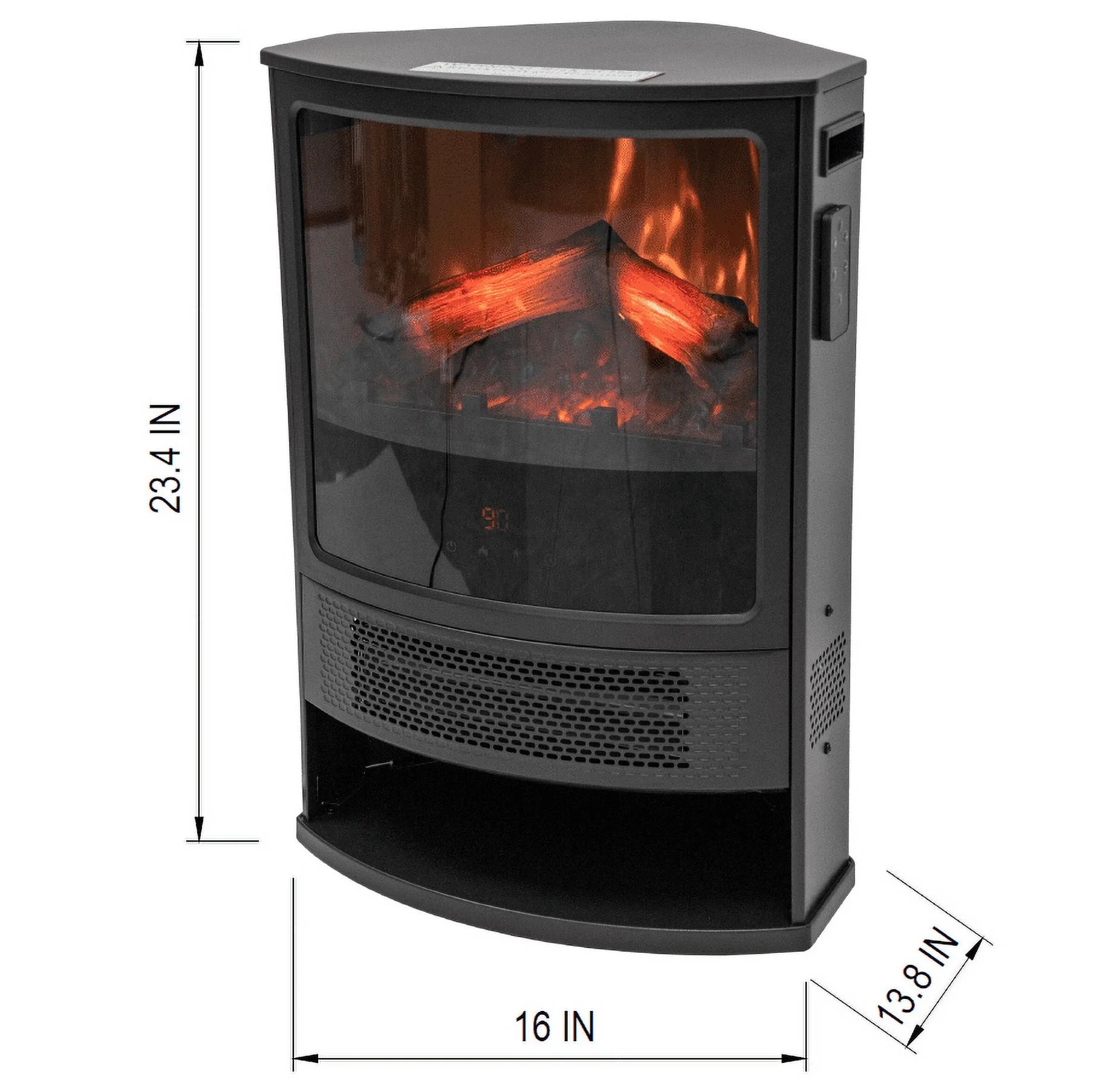 New Indoor Electric Corner Stove Heater with Remote