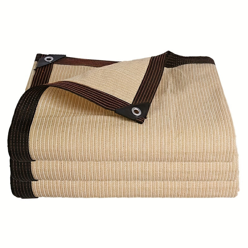 1pc Rectangular Sunshade, Breathable, Square Sunshade Net, Balcony, Garage, Backyard, Swimming Pool, Lawn, Outdoor Activities, Shading Rate (90% -95%), No Additional Tying Rope And Hook Included