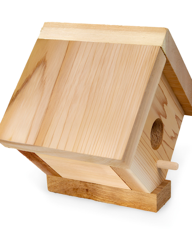 Traditional Cedar Birdhouse