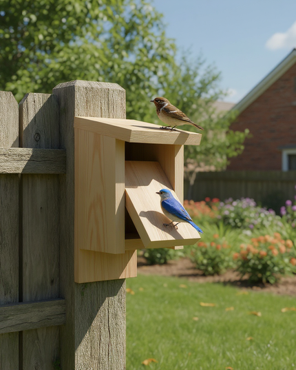 Cedar Bluebird House