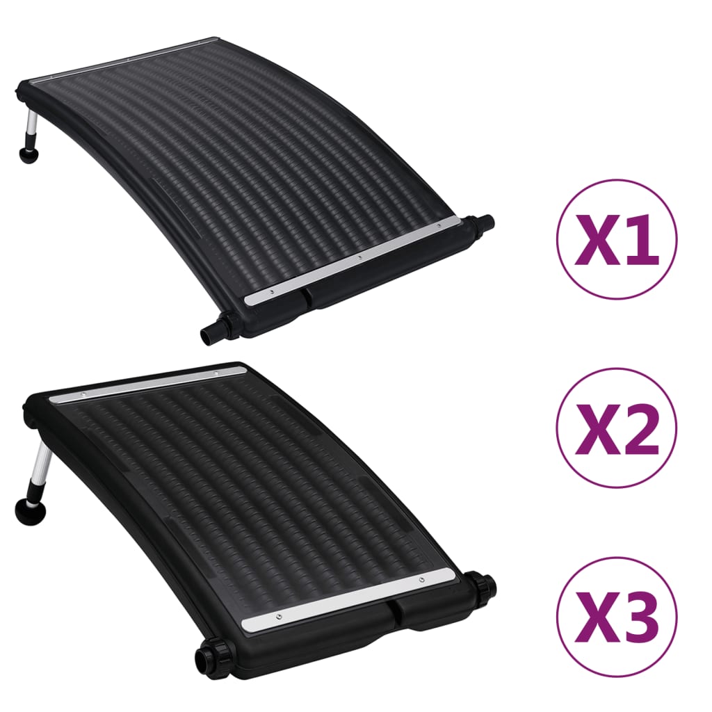 vidaXL Pool Solar Heater Water Heater with Adjustable Legs Hot Water System-5